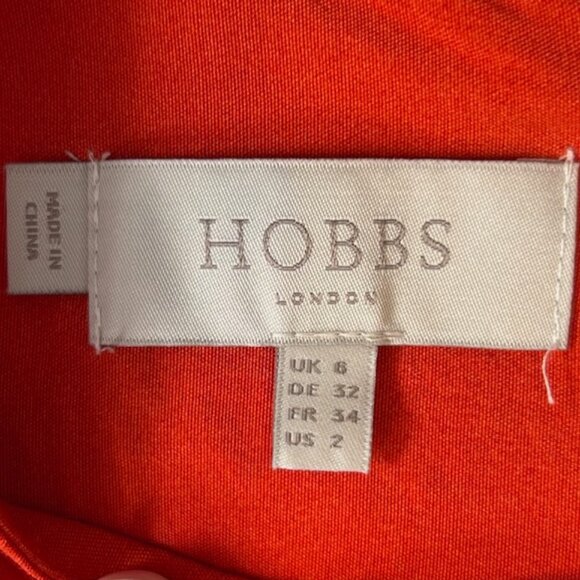 Hobbs red/black/white Connie dress - Picture 4 of 11